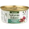 Unipro Naturale Italiano al Maiale e Tonno per Gatti - 85 g, 6 pezzi