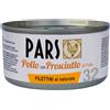 Pars KIT 12x Pars Filettino Naturale Pollo con Prosciutto per Cani e Gatti 85g - 85 g, 12 pezzi - PREZZO A CONFEZIONE