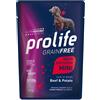 Prolife KIT 6x Prolife Grain Free Adult Sensitive Mini Manzo e Patata Umido per Cani - 100 g, 6 pezzi - PREZZO A CONFEZIONE