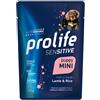 Prolife KIT 12x Prolife Sensitive Puppy Agnello e Riso Mini Umido per Cani - 100 g, 12 pezzi - PREZZO A CONFEZIONE
