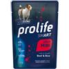 Prolife Smart Manzo e Riso Adult Mini Umido per Cani - 100 g, Singola