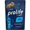 Prolife Smart Puppy Pollo e Riso Mini Umido per Cani - 100 g, Singola
