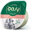 Oasy KIT 12x Oasy More Love Tonno e Salmone per Gatti Cup 70gr - 70 g, 12 pezzi - PREZZO A CONFEZIONE