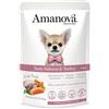 Amanova Adult Salmone e Tacchino P06 per Cani - 100 g, Singola