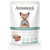 Amanova Adult al Manzo e Pollo P14 per Gatti - 85 g, Singola