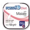 Forza10 KIT 12x Forza10 Solo Diet Maiale Umido per Gatti - 100 g, 12 pezzi - PREZZO A CONFEZIONE