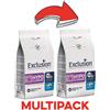 Exclusion Diet KIT 2x Exclusion Diet Hypoallergenic Pesce e Patate Adult Medium & Large Breed per Cani - 2 Kg, 2 pezzi - PREZZO A CONFEZIONE