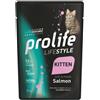 Prolife Life Style Kitten con Salmone - 85 g, 12 pezzi