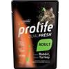 Prolife Dual Fresh Adult Coniglio e Tacchino - 85 g, Singola