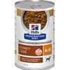 Hill's Prescription Diet KIT 12x Hill's k/d Spezzatino con Pollo e Verdure Prescription Diet Canine Umido - 354 g, 12 pezzi - PREZZO A CONFEZIONE