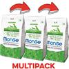 Monge Adult Coniglio, Riso e Patate - 12 Kg, 3 pezzi