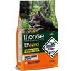 Monge BWild Grain Free Puppy Anatra e Patate per Cani - 12 Kg, Singola