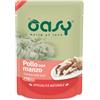 Oasy KIT 12x Oasy Umido Busta Pollo con Manzo per Gatti 70gr - 70 g, 12 pezzi - PREZZO A CONFEZIONE