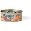 Monge KIT 6x Monge Natural Salmone e Tonno del Pacifico Umido per Gatti 80gr - 80 g, 6 pezzi - PREZZO A CONFEZIONE