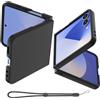 AICase Custodia Samsung Galaxy Z Flip 7 nera, [Vestibilità minimalista] Custodia protettiva in PC robusta e solida ultrasottile per Samsung Flip 7 5G