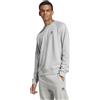 Adidas Felpa Uomo Adidas Trefoil Essentials Grigio