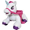 Pilots Kids Unicorno Elettrico Cavalcabile 12V per Bambini con Luci e Suoni