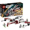 Lego star wars 75402 starfighter arc-170 con 4 minifigure e droide, regalo di compleanno, astronave giocattolo per bambini 9+