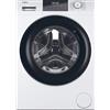 HAIER HW80-BP14929A-S LAVATRICE, Caricamento frontale, 8 kg, 15 programmi, Profondità 48 cm, Giri 1400 rpm, White, livello rumorosità centrifuga 70 dB(A), Classe A