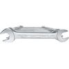 GEDORE Chiave a Due Bocche, Set di 10 Pezzi, 6-32 mm, in Metrica, Piatta, Chiave a Cricchetto, Cromata Opaca, 6-100