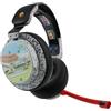 Skullcandy PLYR Cuffie da Gioco Wireless Over-Ear Multipiattaforma, 24 Ore di Autonomia, Enhanced Sound Perception e Microfono, Compatibili con Xbox, Playstation e Computer - Street Fighter