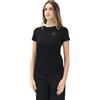 Armani Exchange Icon Project - T-Shirt da Donna con Logo, Nero, XL