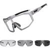 Suertree Fotocromatici Occhiali Da Ciclismo Sportivi Donne Uomini MTB Trasparenti Lenti Bici Bicicletta UV400 Corsa Pallavolo Guida Pesca Golf Escursionismo Alpinismo