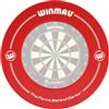 WINMAU Red Printed Dartboard Surround | Protezione da parete per freccette randagi | Adatto a tutte le tavole comprese le serie Blade | Accessori professionali per
