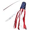 ANLEY 40 Pollici Bandiera Americana US Manica a Vento, Stelle e Strisce USA Decorazioni Patriottiche - Stelle Ricamate e Resistenti allo Sbiadimento - 3.3 Piedi