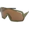 Alpina Rocket Q-Lite Olive Matt | Occhiali da Sole Graduati o Non Graduati | Prova Online | Unisex | Plastica | Mascherina | Verde | Adrialenti