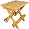 GMMH - Sgabello pieghevole di legno Arancione