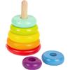 small foot Torre in legno ad incastro Arcobaleno - Small Foot