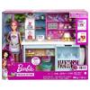 MATTEL BARBIE PASTICCERIA PLAYSET CON BAMBOLA 30 CM POSTAZIONE E ACCESSORI