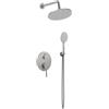 Rubicer Set Doccia 3 Pezzi Ad Incasso Acciaio Spazzolato Smooth Rubicer