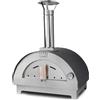 Clementi Forno A Legna Per Pizze Compatto 60x40 Cm In Acciaio Clementino Clementi Antracite