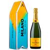 Veuve Clicquot Champagne Brut Yellow Label Arrow "Follow Your Sun - Milano" - Veuve Clicquot (cofanetto) - 0.75L