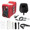 Ailao Saldatrice Elettrodo Saldatrice Inverter Saldatrice a Elettrodo MMA 250A Saldatrice Portatile per Acciaio Inox, Acciaio Legato, Acciaio al Carbonio, Ghisa (Con 5 barre di saldatura)