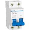 CHINT Ampere 20 Ampere, CONFEZIONE 1 *** Chint interruttori magnetotermici 1p+n curva c 4,5ka serie eb 2 moduli