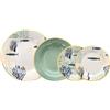 Tognana Vela Antigua Servizio Piatti In Stoneware - Set 18 Pz
