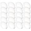 JANDEI - Confezione da 20 faretti LED da incasso rotondi, 18W, 1500 lumen, extrapiatti 13 mm, foro di montaggio Ø200-205 mm, bianco neutro 4200K con trasformatori inclusi