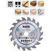 KWB LAMA PER SEGA CIRCOLARE PER TRUCIOLATI MM Ø 160x16 DENTI 20 SPESSORE 1,4