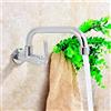 Cafopgrill Rubinetto per acqua fredda a parete per acqua fredda G1/2 pollici Corpo in ottone/Tubo in acciaio inossidabile Rubinetto per lavabo singolo rubinetto per acqua fredda da (Tipo A 25 cm)