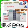 HWT Kit Ripetitore Amplificatore Segnale Cellulare 5 Bande Gsm 2G 3G 4G LTE 5G