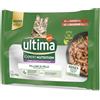 Affinity Ultima Ultima Cat Expert Nutrition Hairball Manzo & Salmone - 4 x 70 g