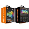 Cougar Vortex ARGB VX120 Kit 3 Ventole 120mm PWM