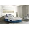 Talamo Italia - Letto matrimoniale Maria, Letto contenitore con rivestimento in tessuto, 100% Made in Italy, Apertura frontale, adatto per materasso Cm 160x200, Rosso