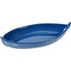 VULCANIA Barchetta in porcellana Maris blu cm 40x20x5,3h