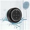 Xleader, Aggiornato, Cassa Bluetooth Doccia, Cassa ImpermeabileIPX7 Certificato, con Ventosa e Clip a Gancio, Microfono integrato, Suono Cristallino e Bassi Ricco, fino a 12 ore di Riproduzione