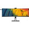 Philips Monitor Philips 6000 series 45B1U6900CH/00 LED display 113 cm (44.5") 5120 x 1440 Pixel UltraWide Dual Quad HD Nero [45B1U6900CH/00]