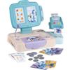 Smoby - Stitch - Registratore di cassa - Cassetto contanti, lettore carte di credito, microfono - Banconote, monete, carte di credito, ricevute - 26 accessori - Dai 3 anni - Prodotto in Francia